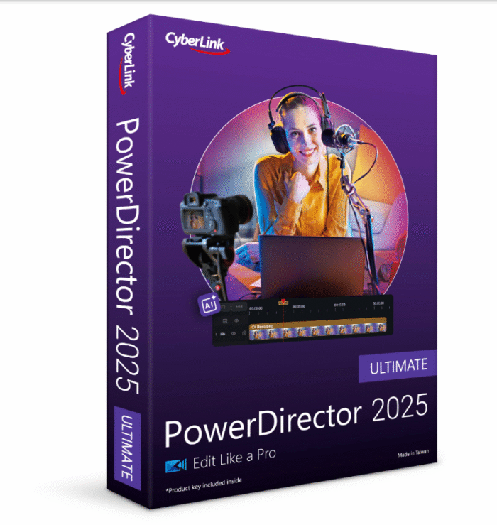 CyberLink PowerDirector Ultimate 2025 Lifetime License
